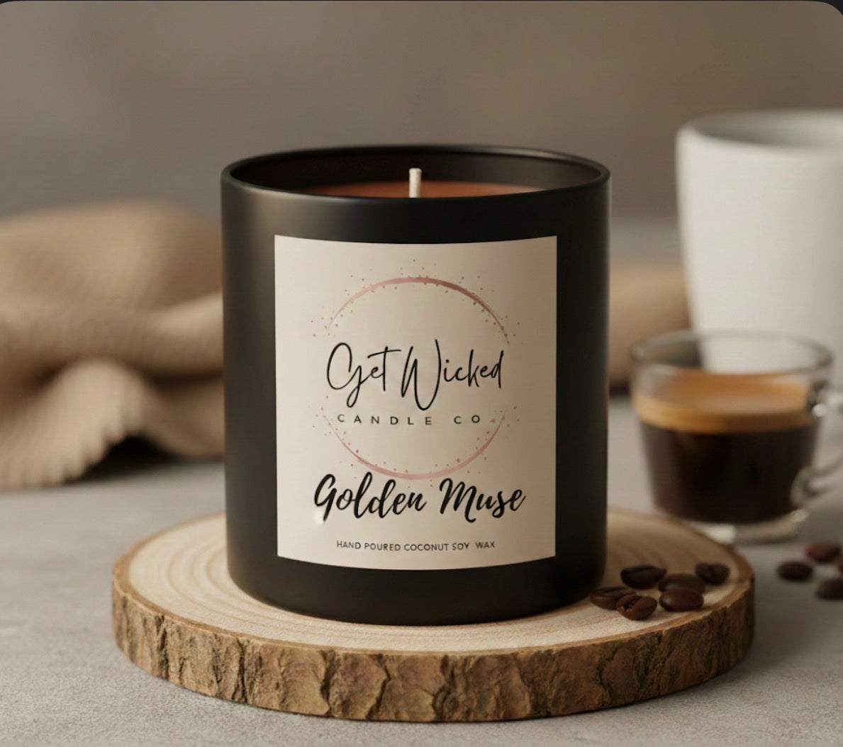 Golden Muse – Luxury Soy Candle