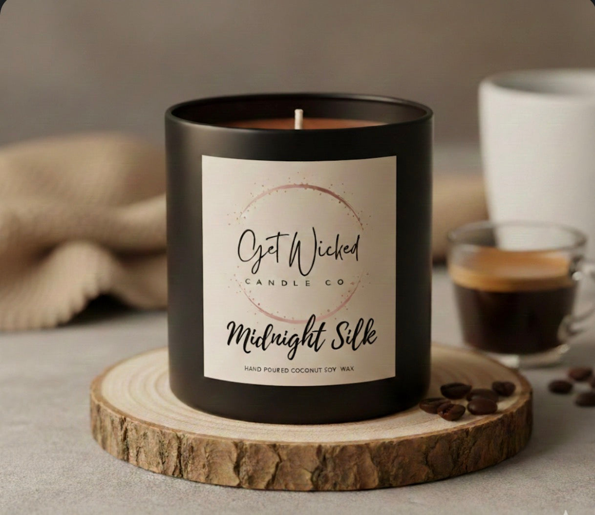Midnight Silk – Luxury Soy Candle